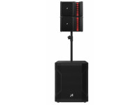 Audibax Pro Seattle 1000 Sistema PA Line Array Bluetooth + Suportes Audibax Pro Seattle 1000 Sistema PA Line Array Bluetooth + Suportes